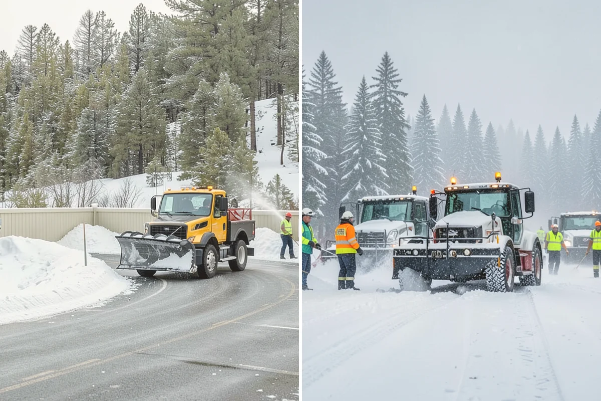 Seasonal Snow Removal in Kirkland, King County, WA - We assess your property and set the seasonal scope