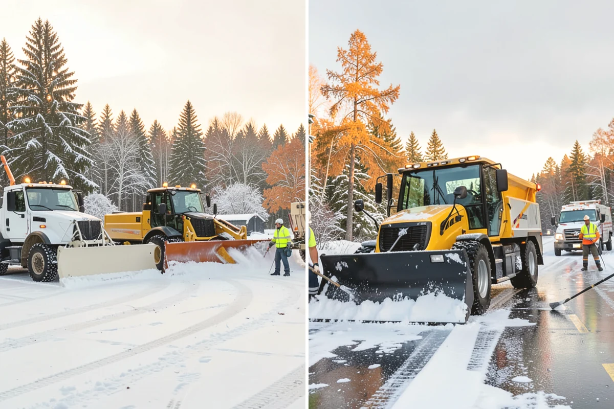 Seasonal Snow Removal in La Conner, Skagit County, WA - We assess your property and set the seasonal scope