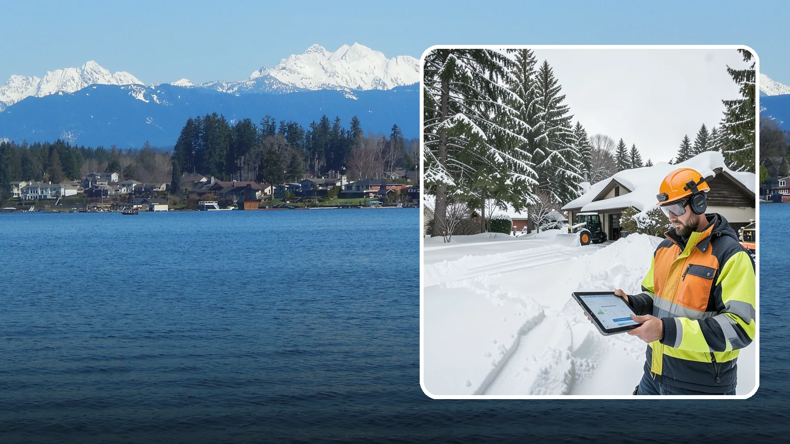 Seasonal Snow Removal in Lake Stevens, Snohomish County, WA - We cover your home for the entire winter under one seasonal agreement with unlimited storm response.
