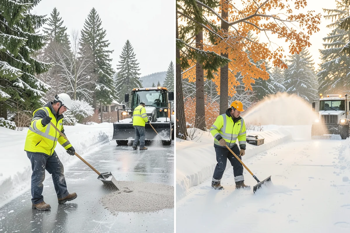 Seasonal Snow Removal in Lake Stevens, Snohomish County, WA - We assess your property and set the seasonal scope
