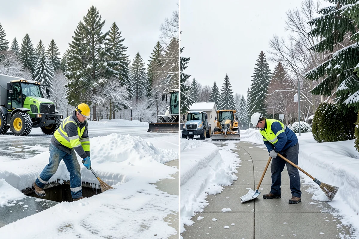 Seasonal Snow Removal in Lakewood, Pierce County, WA - We assess your property and set the seasonal scope