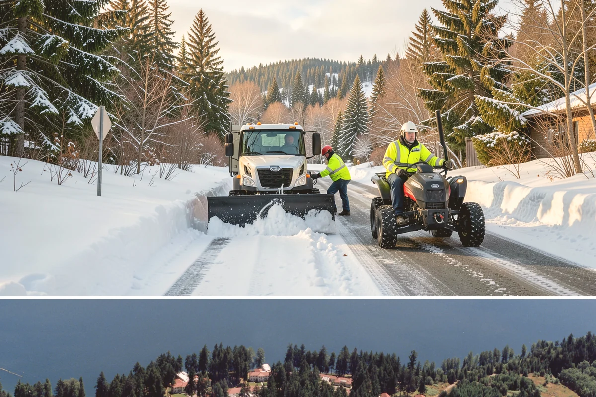 Seasonal Snow Removal in Lakewood, Pierce County, WA - Sign your seasonal agreement in early fall so coverage is active before the first flakes fly.