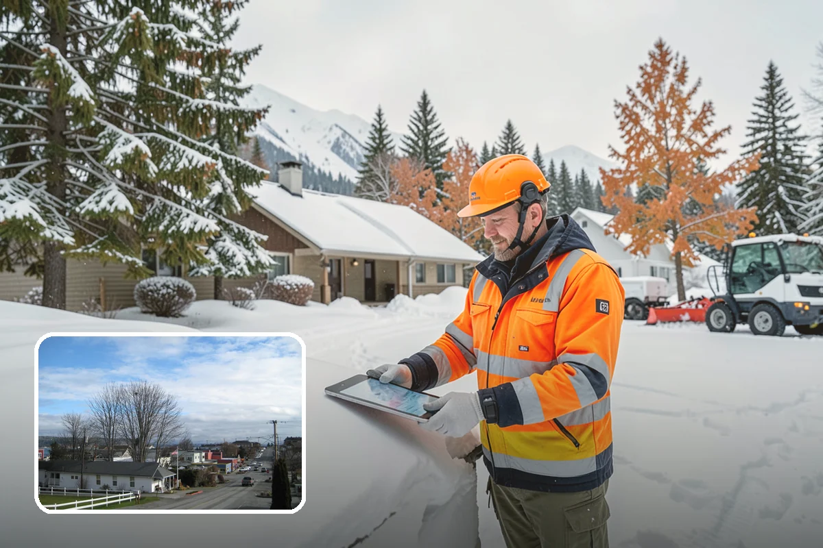 Seasonal Snow Removal in Langley, Island County, WA - Locks in one price for the entire winter