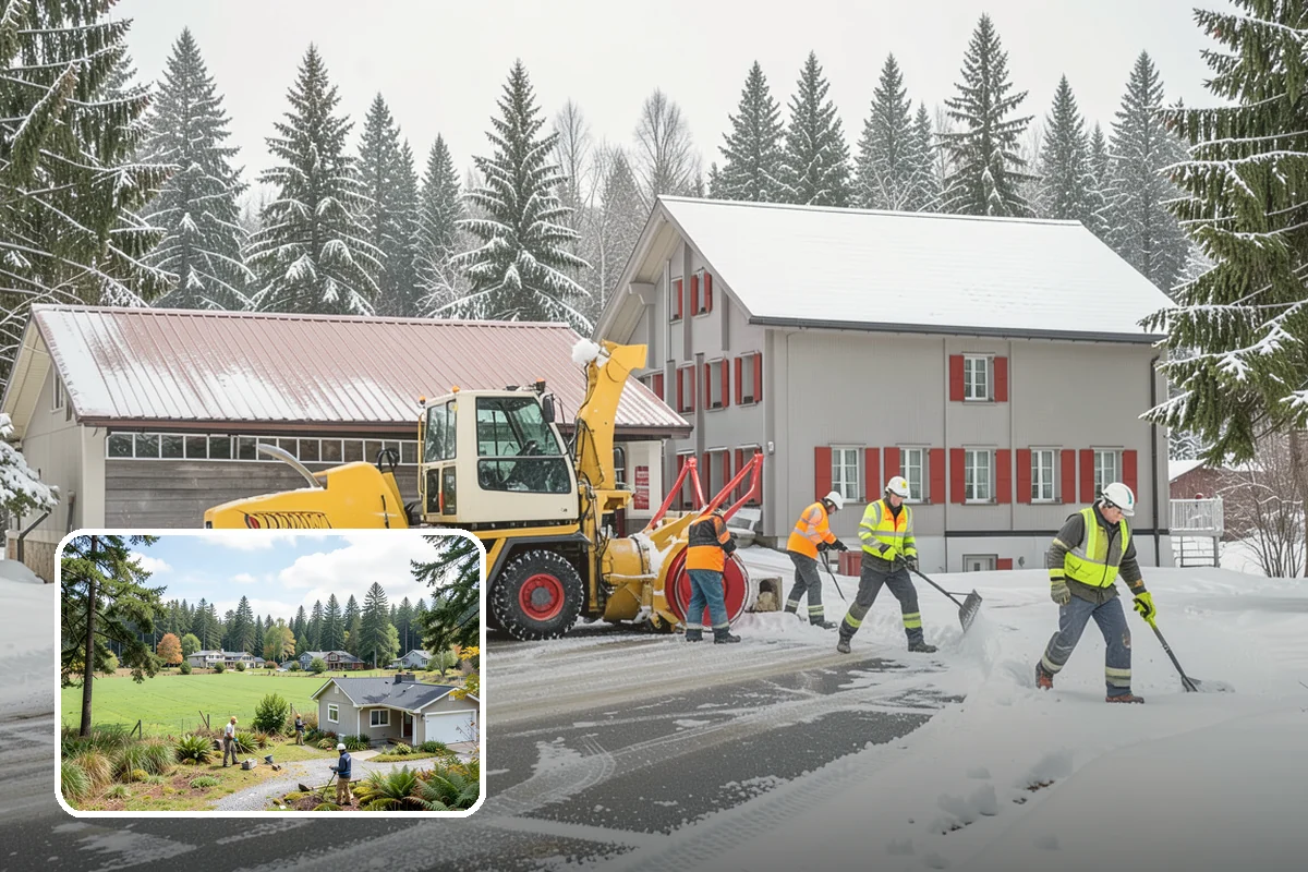 Seasonal Snow Removal in Lyman, Skagit County, WA - Locks in one price for the entire winter