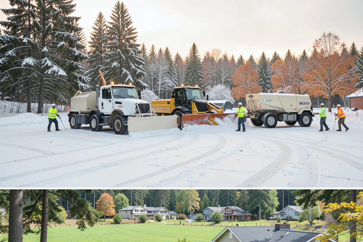 Seasonal Snow Removal in Lyman, Skagit County, WA - Sign your seasonal agreement in early fall so coverage is active before the first flakes fly.