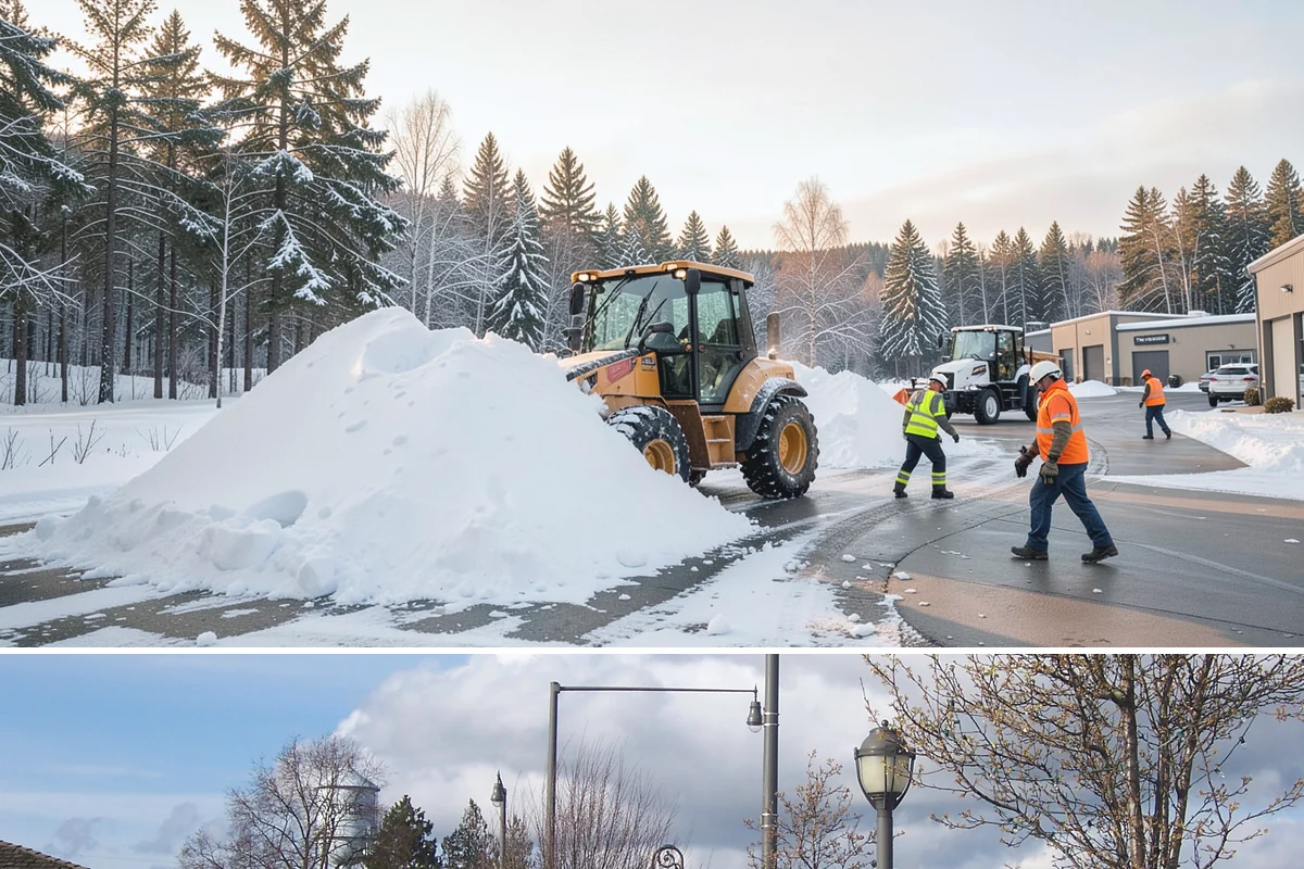 Seasonal Snow Removal in Marysville, Snohomish County, WA - Sign your seasonal agreement in early fall so coverage is active before the first flakes fly.