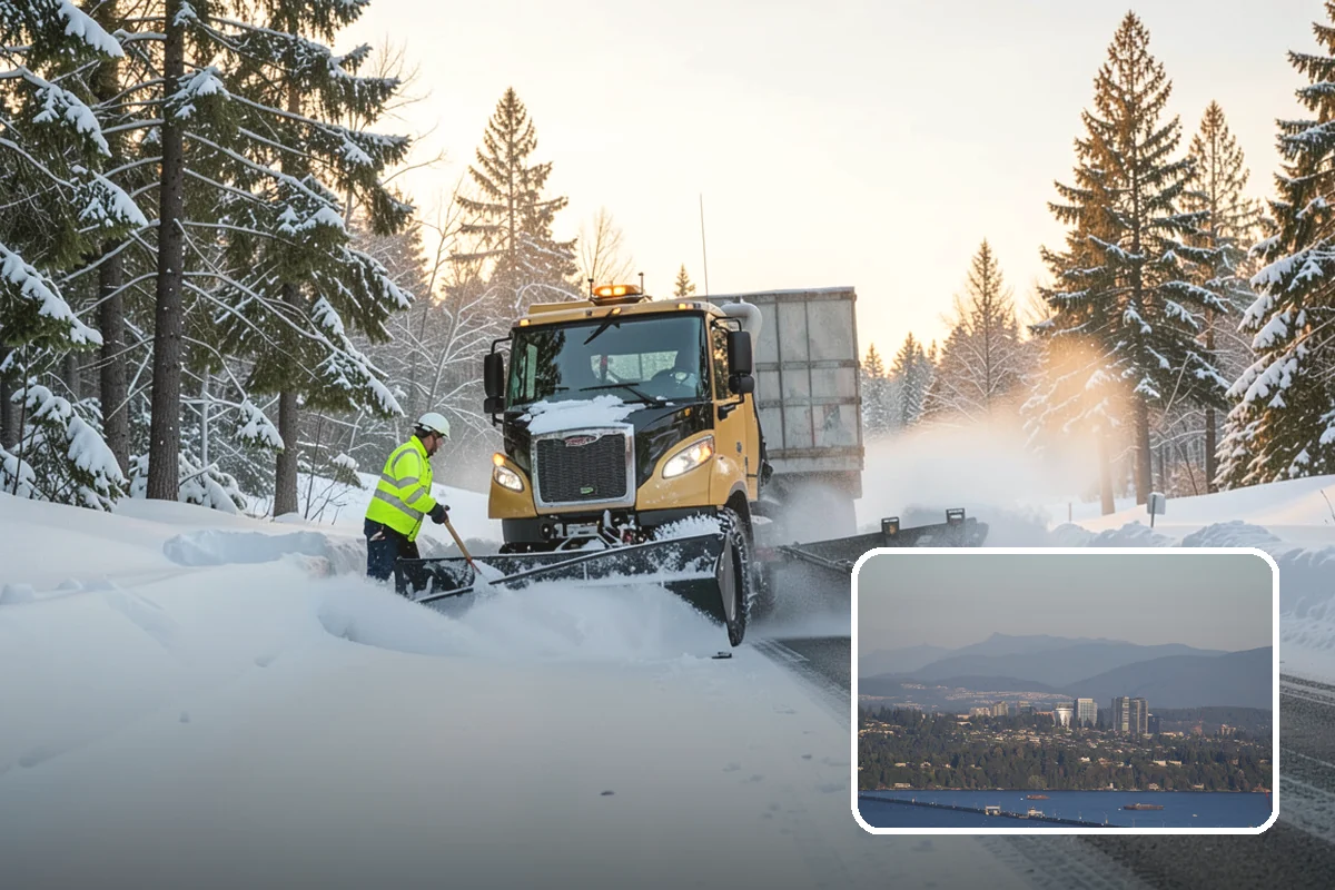 Seasonal Snow Removal in Medina, King County, WA - Locks in one price for the entire winter