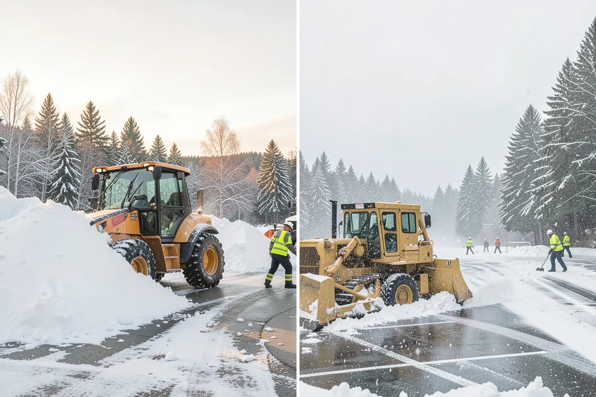 Seasonal Snow Removal in Mercer Island, King County, WA - We assess your property and set the seasonal scope