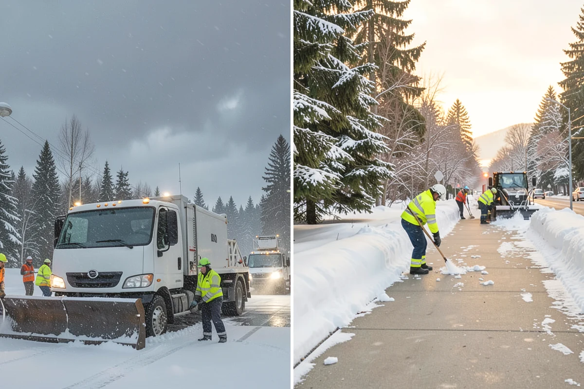 Seasonal Snow Removal in Mill Creek, Snohomish County, WA - We assess your property and set the seasonal scope