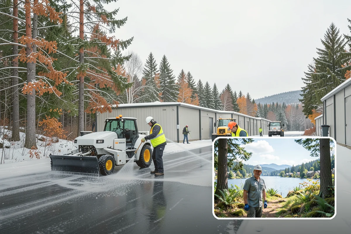 Seasonal Snow Removal in Milton, King County, WA - Locks in one price for the entire winter
