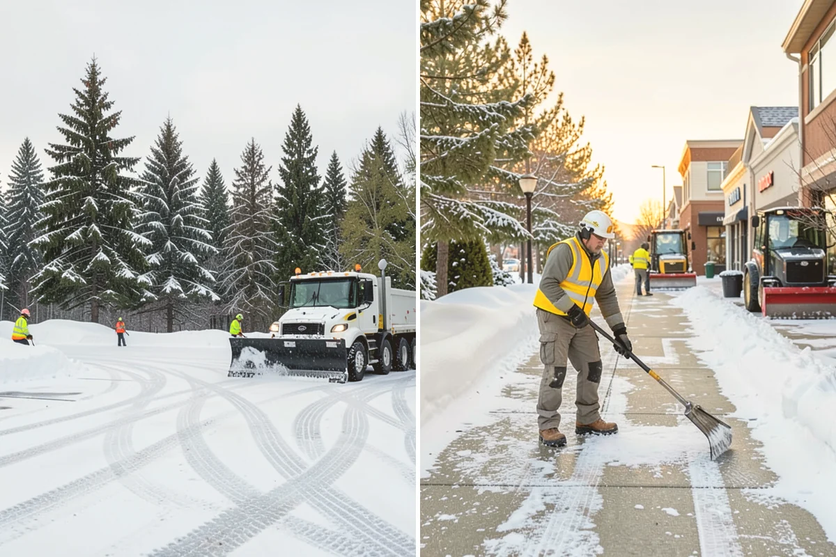 Seasonal Snow Removal in Milton, King County, WA - We assess your property and set the seasonal scope