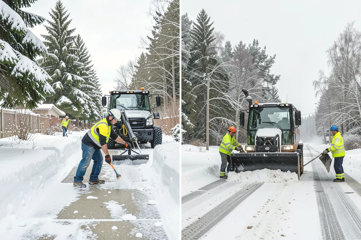 Seasonal Snow Removal in Monroe, Snohomish County, WA - We assess your property and set the seasonal scope