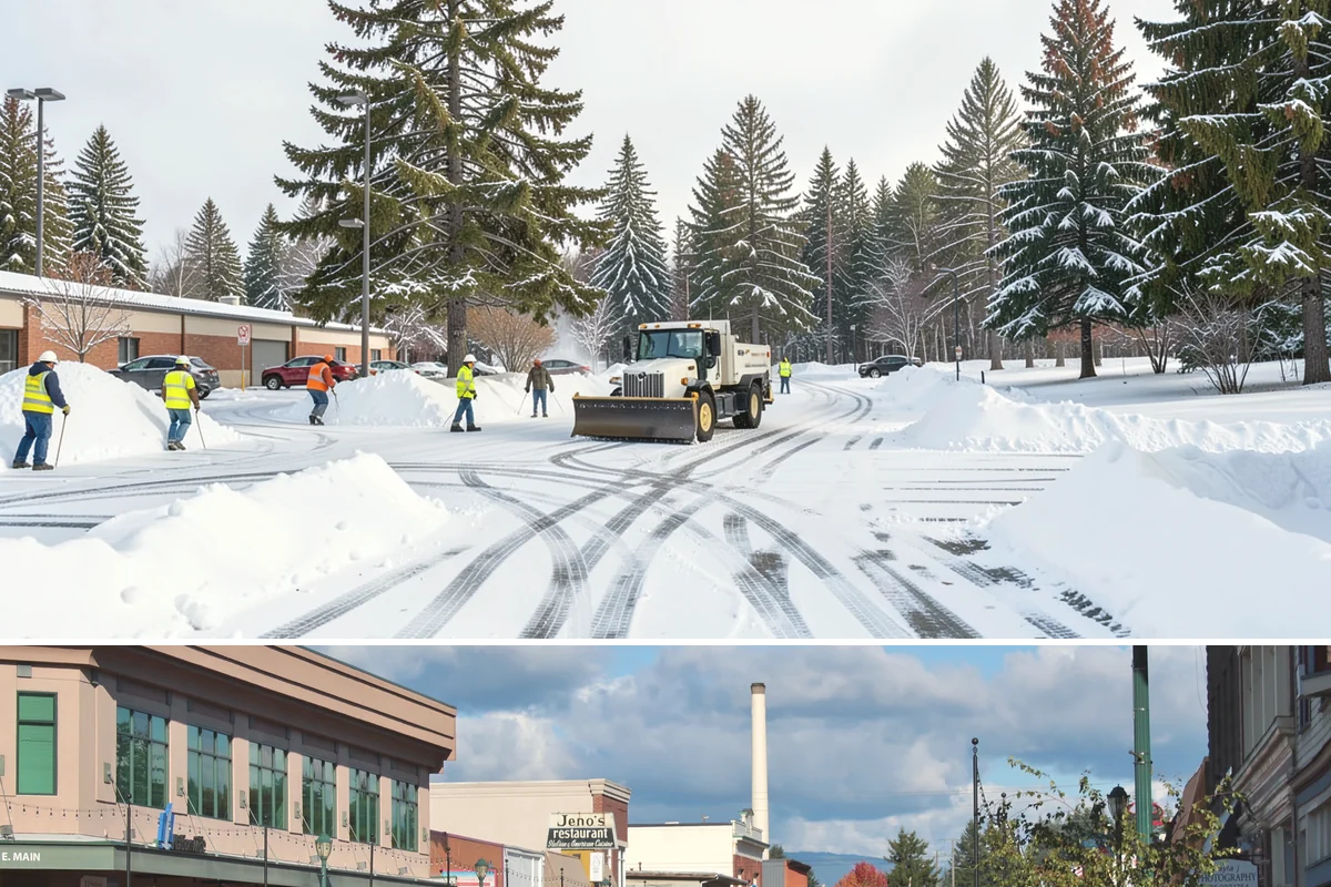 Seasonal Snow Removal in Monroe, Snohomish County, WA - Sign your seasonal agreement in early fall so coverage is active before the first flakes fly.
