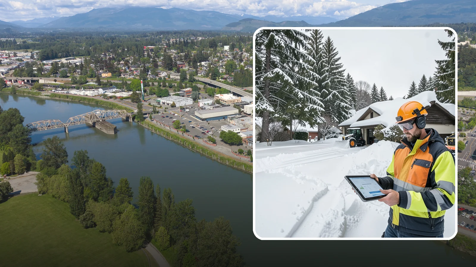 Seasonal Snow Removal in Mount Vernon, Skagit County, WA - We cover your home for the entire winter under one seasonal agreement with unlimited storm response.