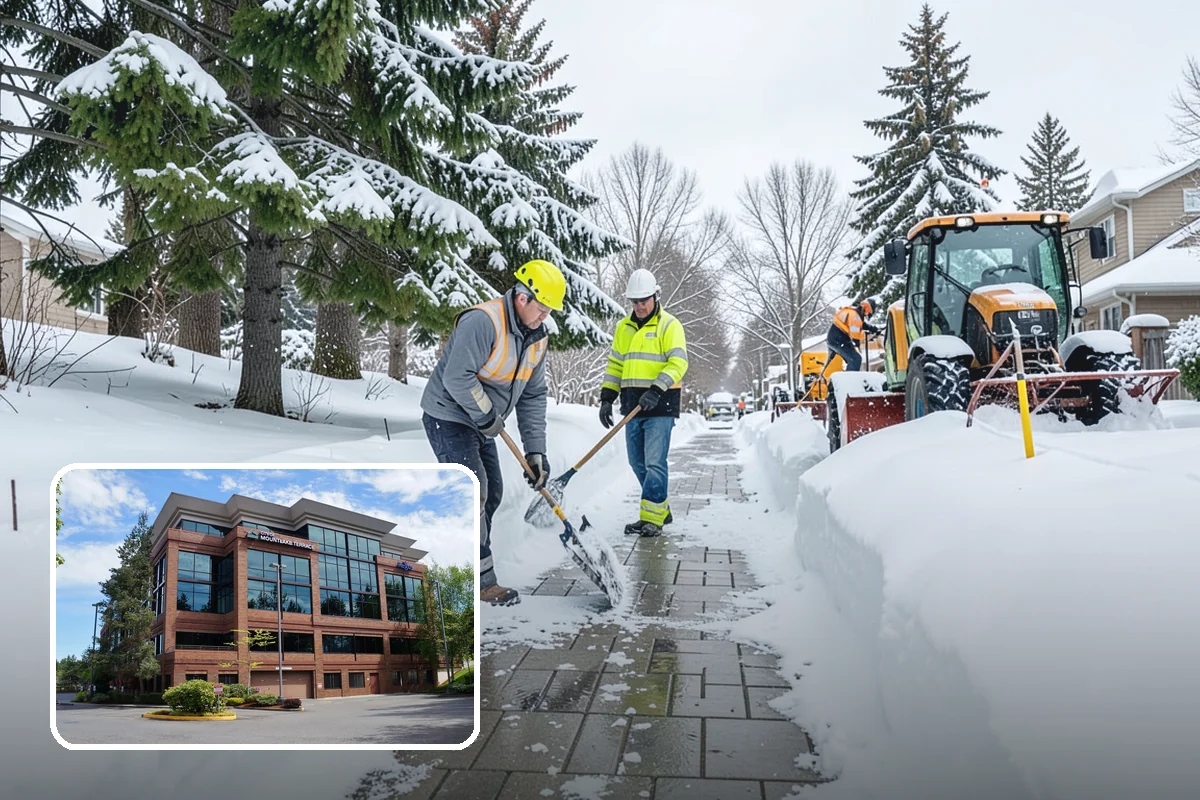 Seasonal Snow Removal in Mountlake Terrace, Snohomish County, WA - Locks in one price for the entire winter