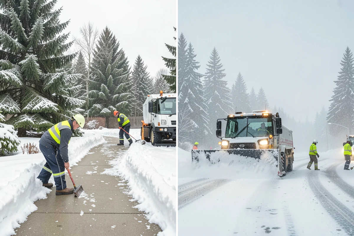 Seasonal Snow Removal in Mukilteo, Snohomish County, WA - We assess your property and set the seasonal scope