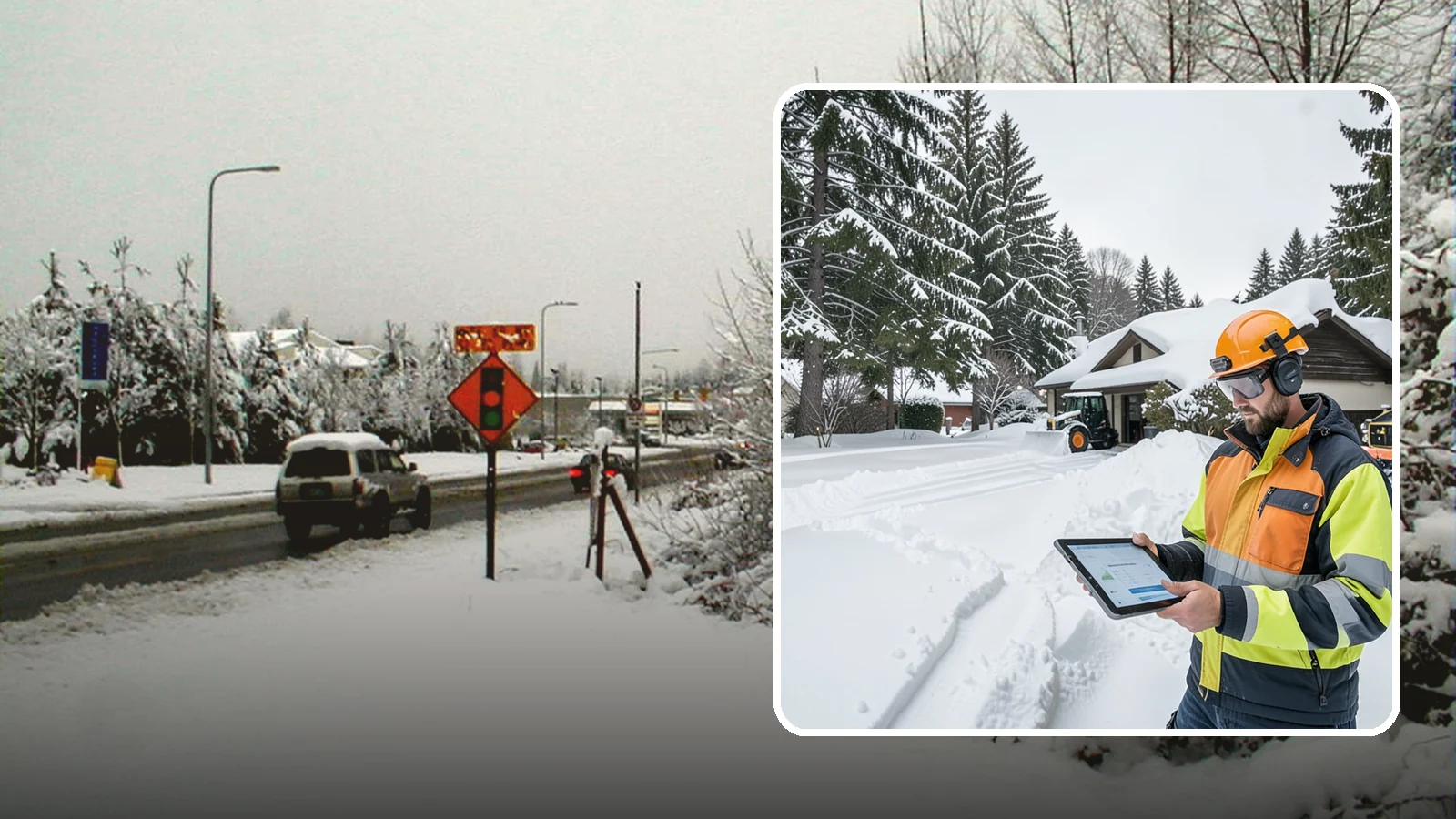 Seasonal Snow Removal in Newcastle, King County, WA - We cover your home for the entire winter under one seasonal agreement with unlimited storm response.