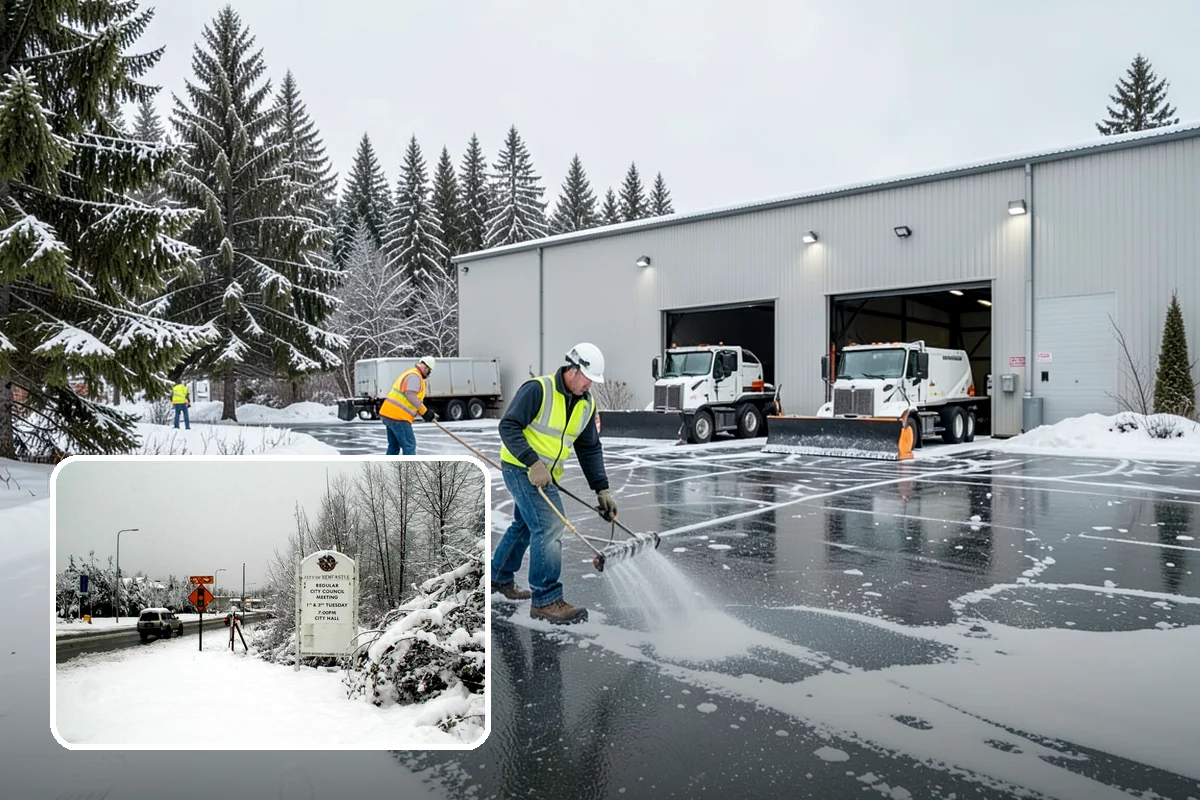 Seasonal Snow Removal in Newcastle, King County, WA - Locks in one price for the entire winter