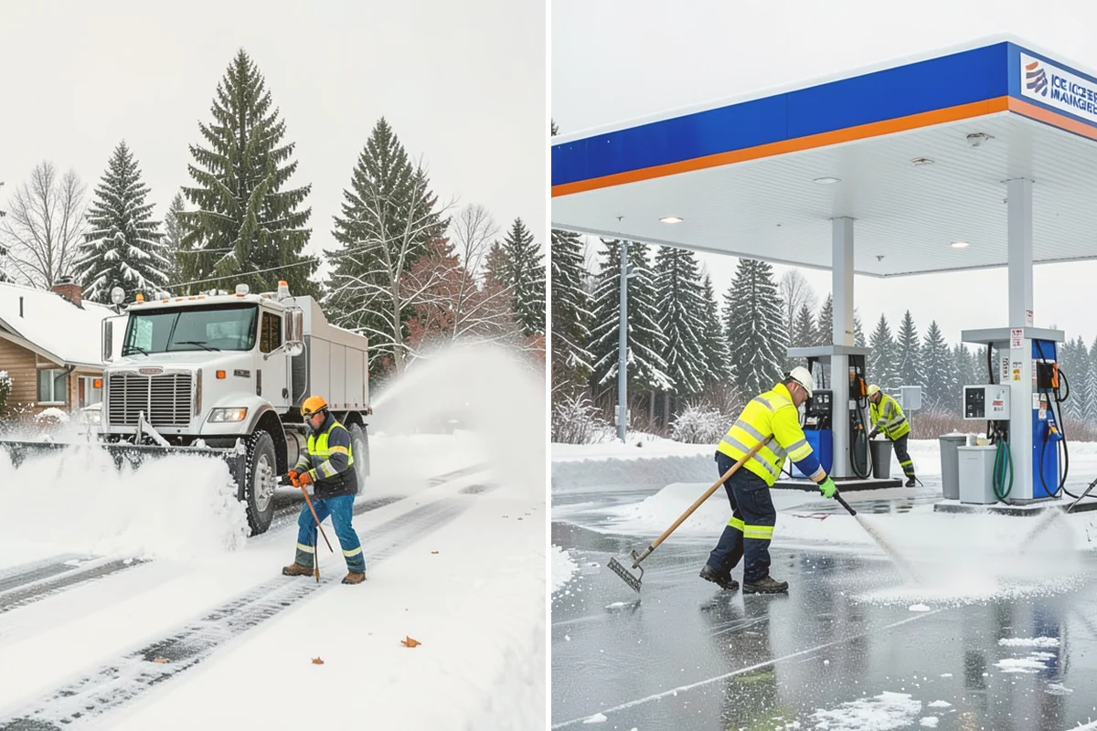 Seasonal Snow Removal in Newcastle, King County, WA - We assess your property and set the seasonal scope