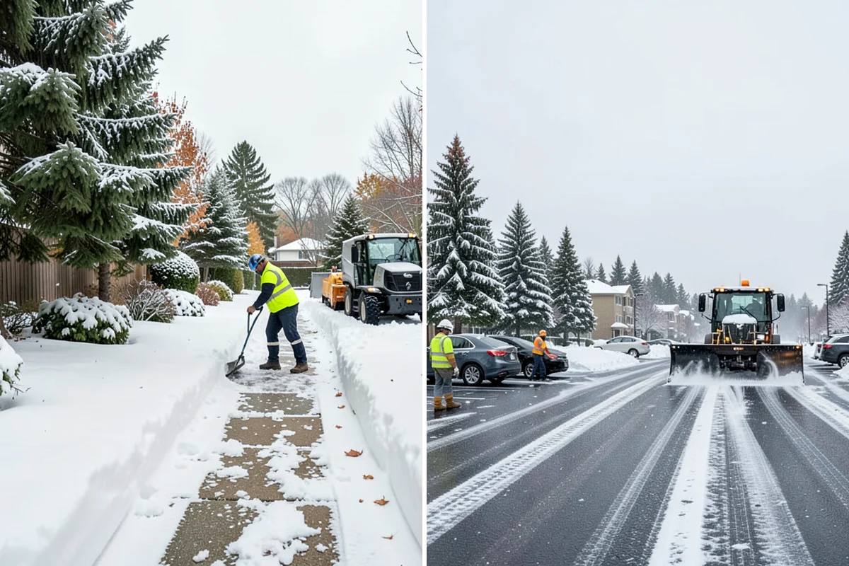 Seasonal Snow Removal in Normandy Park, King County, WA - We assess your property and set the seasonal scope