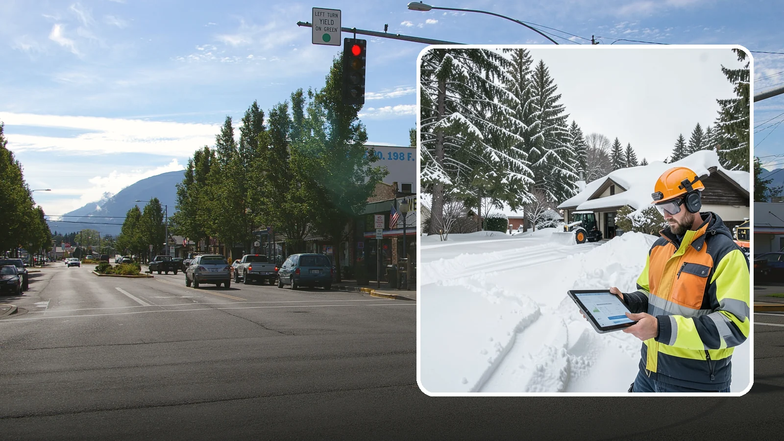 Seasonal Snow Removal in North Bend, King County, WA - We cover your home for the entire winter under one seasonal agreement with unlimited storm response.