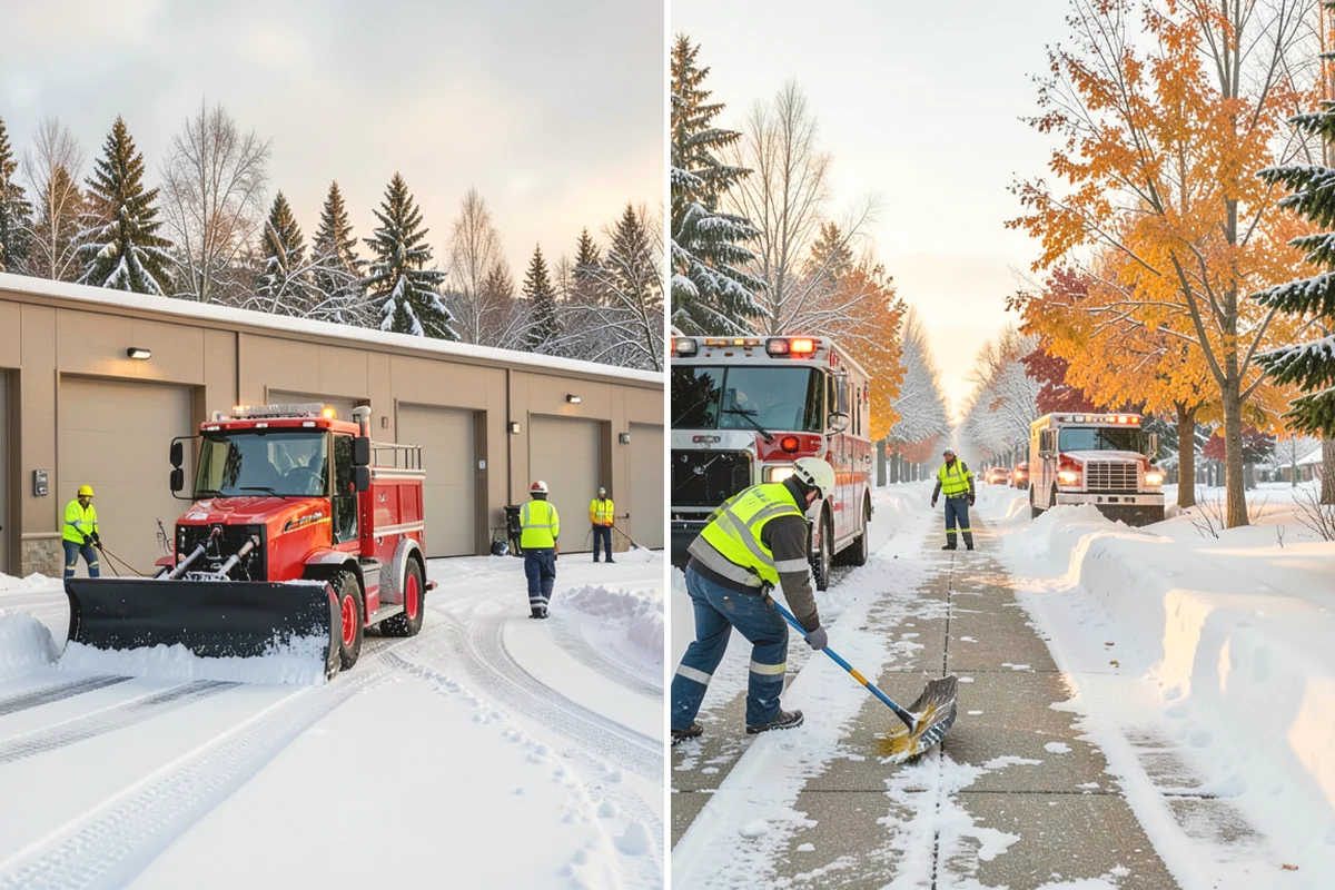 Seasonal Snow Removal in North Bend, King County, WA - We assess your property and set the seasonal scope