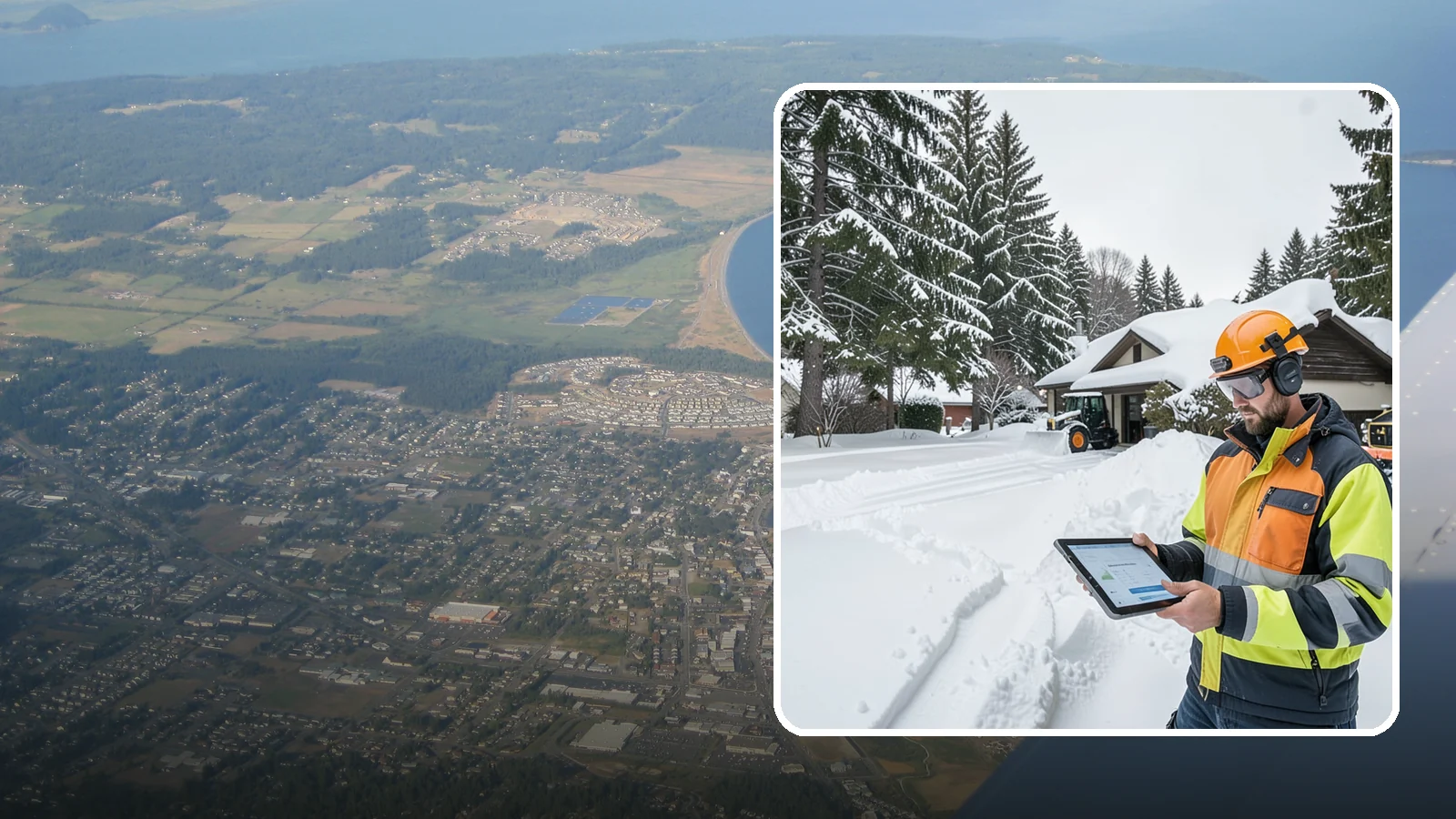 Seasonal Snow Removal in Oak Harbor, Island County, WA - We cover your home for the entire winter under one seasonal agreement with unlimited storm response.