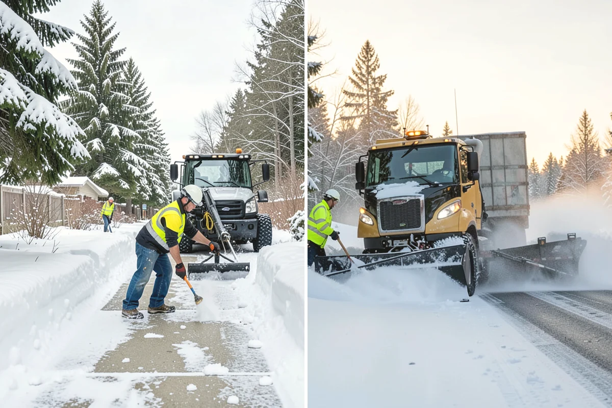 Seasonal Snow Removal in Oak Harbor, Island County, WA - We assess your property and set the seasonal scope