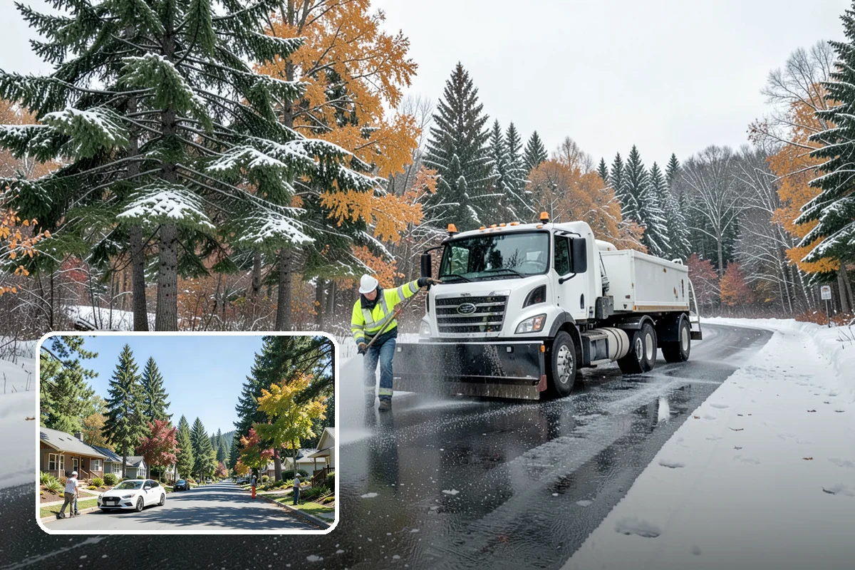 Seasonal Snow Removal in Orting, Pierce County, WA - Locks in one price for the entire winter