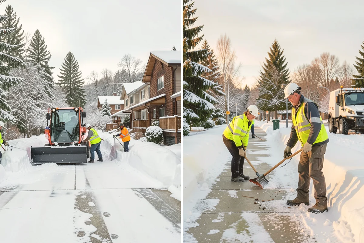 Seasonal Snow Removal in Orting, Pierce County, WA - We assess your property and set the seasonal scope