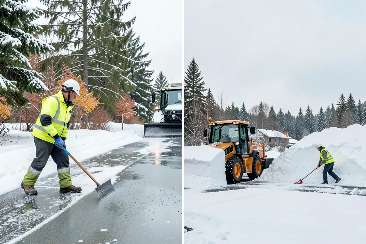 Seasonal Snow Removal in Pacific, King County, WA - We assess your property and set the seasonal scope