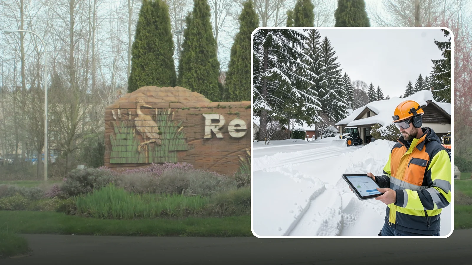 Seasonal Snow Removal in Renton, King County, WA - We cover your home for the entire winter under one seasonal agreement with unlimited storm response.