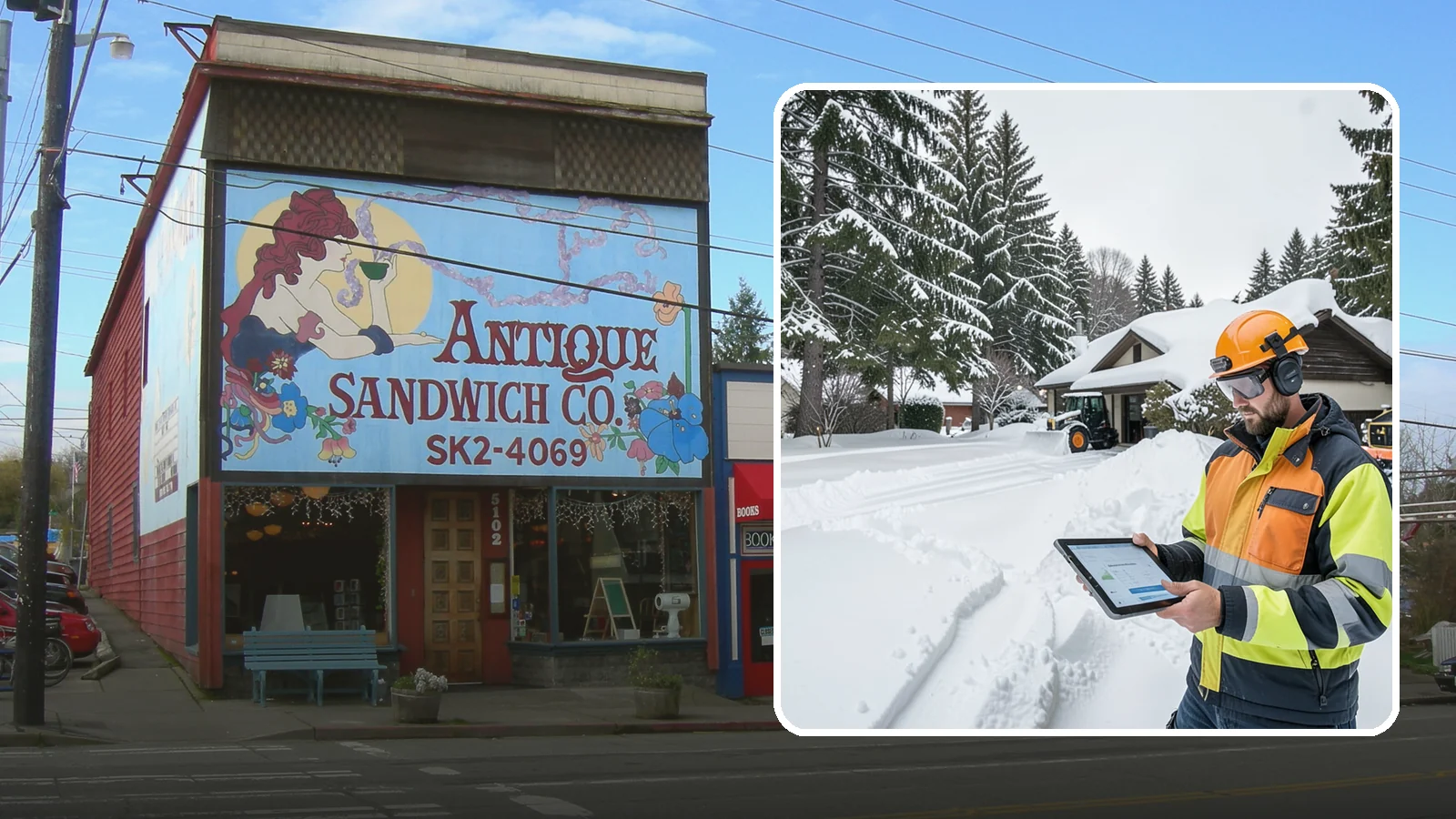 Seasonal Snow Removal in Ruston, Pierce County, WA - We cover your home for the entire winter under one seasonal agreement with unlimited storm response.