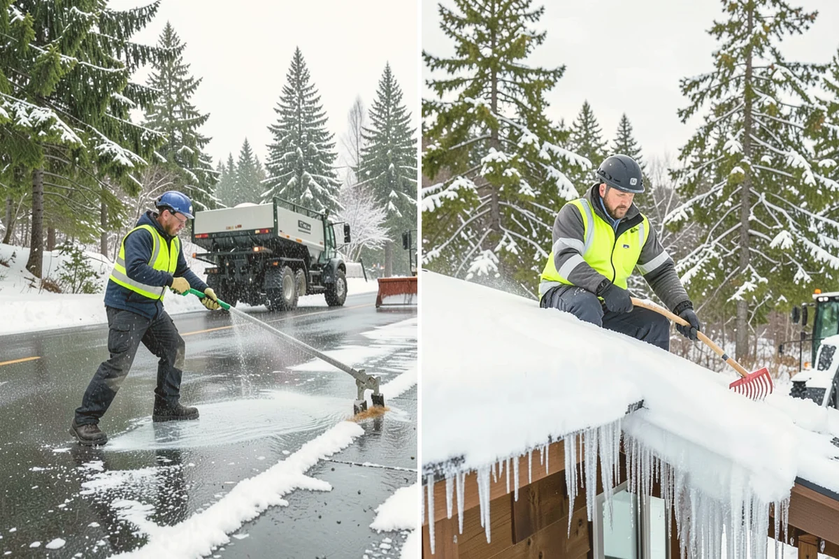 Seasonal Snow Removal in Sammamish, King County, WA - We assess your property and set the seasonal scope
