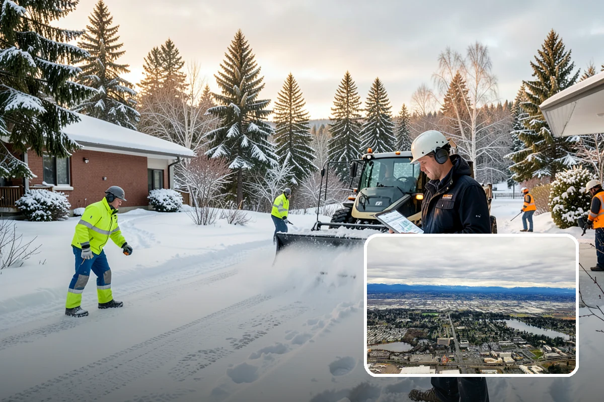Seasonal Snow Removal in SeaTac, King County, WA - Locks in one price for the entire winter