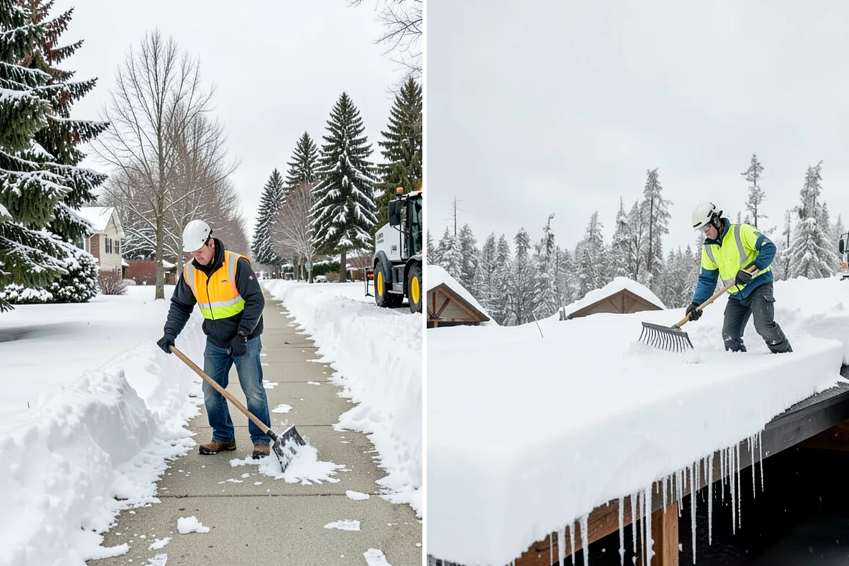 Seasonal Snow Removal in Seattle, King County, WA - We assess your property and set the seasonal scope