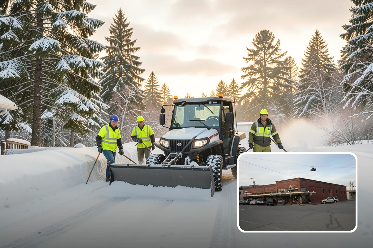 Seasonal Snow Removal in Sedro-Woolley, Skagit County, WA - Locks in one price for the entire winter