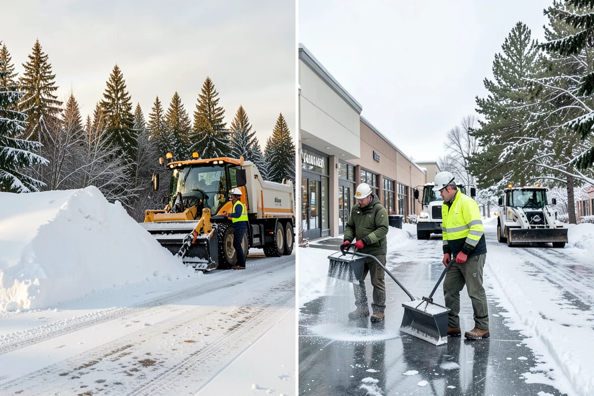 Seasonal Snow Removal in Sedro-Woolley, Skagit County, WA - We assess your property and set the seasonal scope