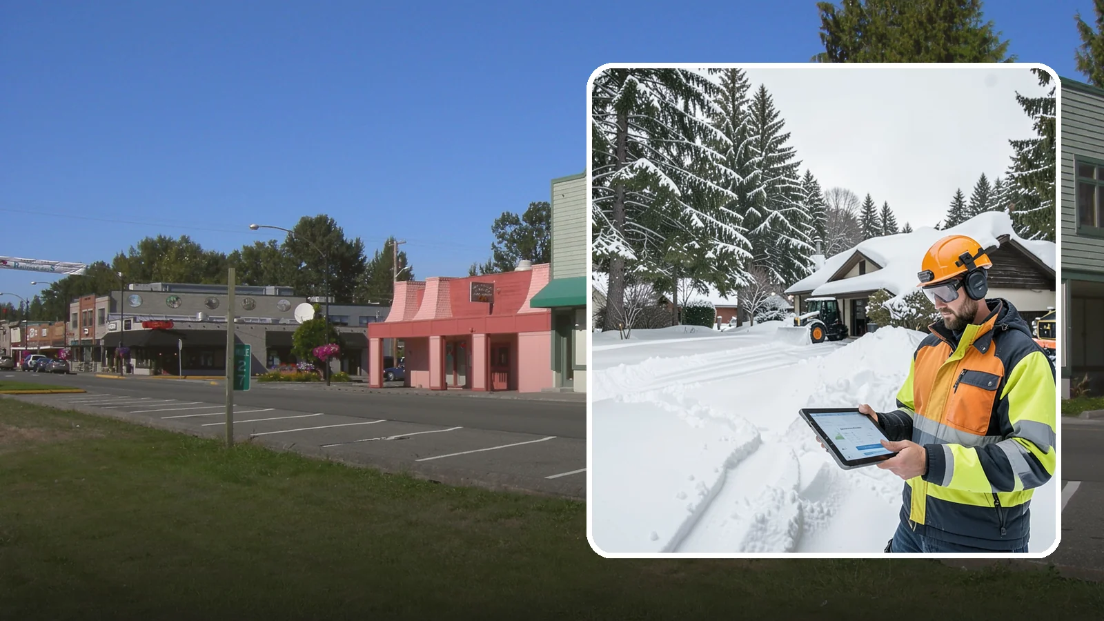 Seasonal Snow Removal in Snoqualmie, King County, WA - We cover your home for the entire winter under one seasonal agreement with unlimited storm response.