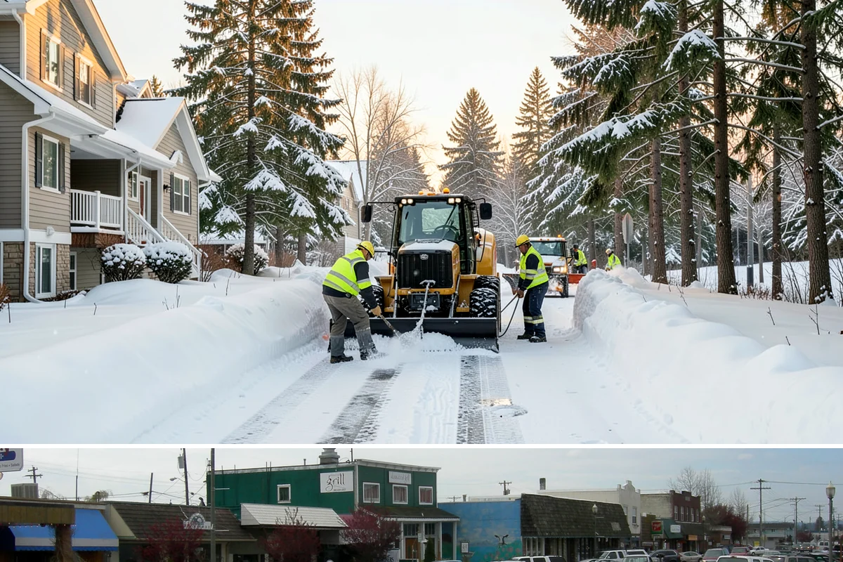 Seasonal Snow Removal in Stanwood, Snohomish County, WA - Sign your seasonal agreement in early fall so coverage is active before the first flakes fly.
