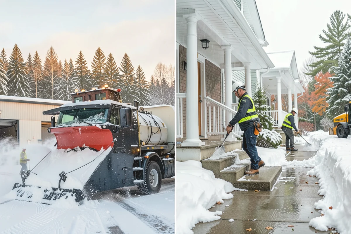 Seasonal Snow Removal in Steilacoom, Pierce County, WA - We assess your property and set the seasonal scope