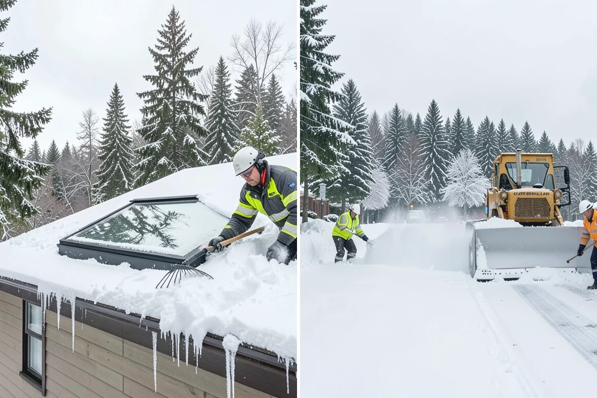 Seasonal Snow Removal in Sumner, Pierce County, WA - We assess your property and set the seasonal scope