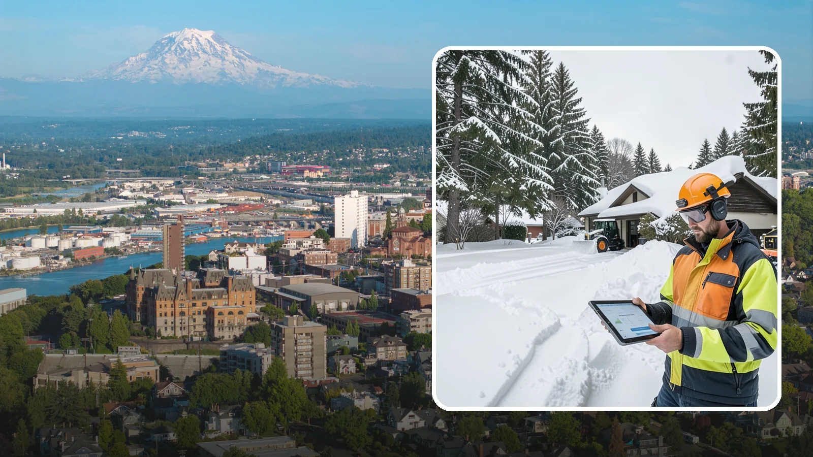 Seasonal Snow Removal in Tacoma, Pierce County, WA - We cover your home for the entire winter under one seasonal agreement with unlimited storm response.