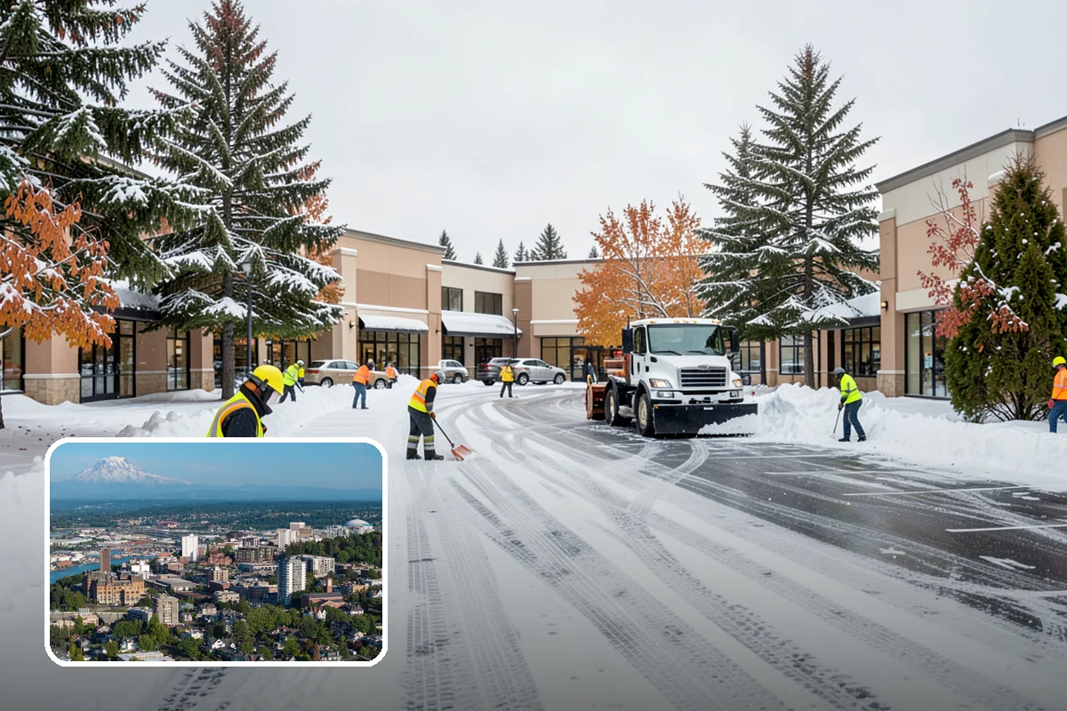 Seasonal Snow Removal in Tacoma, Pierce County, WA - Locks in one price for the entire winter