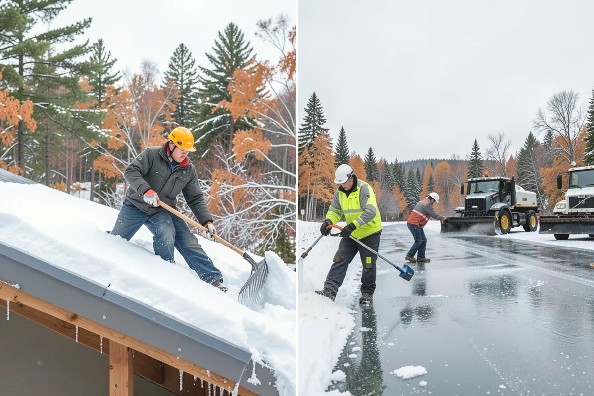 Seasonal Snow Removal in Tacoma, Pierce County, WA - We assess your property and set the seasonal scope