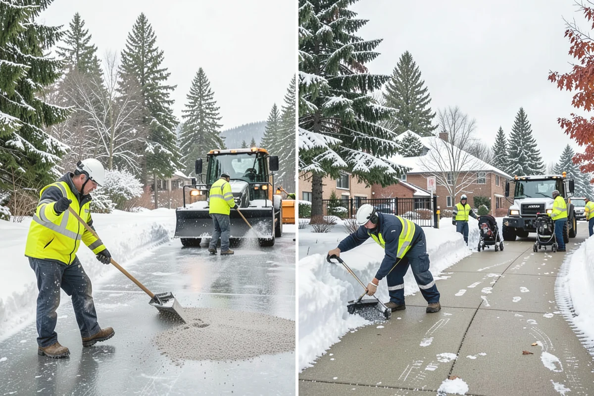 Seasonal Snow Removal in Tukwila, King County, WA - We assess your property and set the seasonal scope