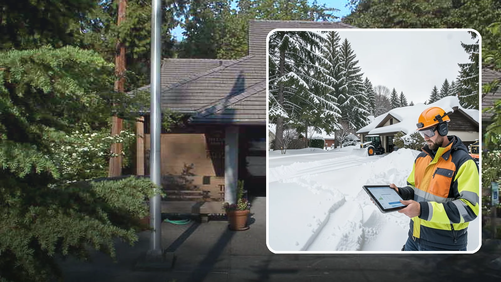 Seasonal Snow Removal in Yarrow Point, King County, WA - We cover your home for the entire winter under one seasonal agreement with unlimited storm response.