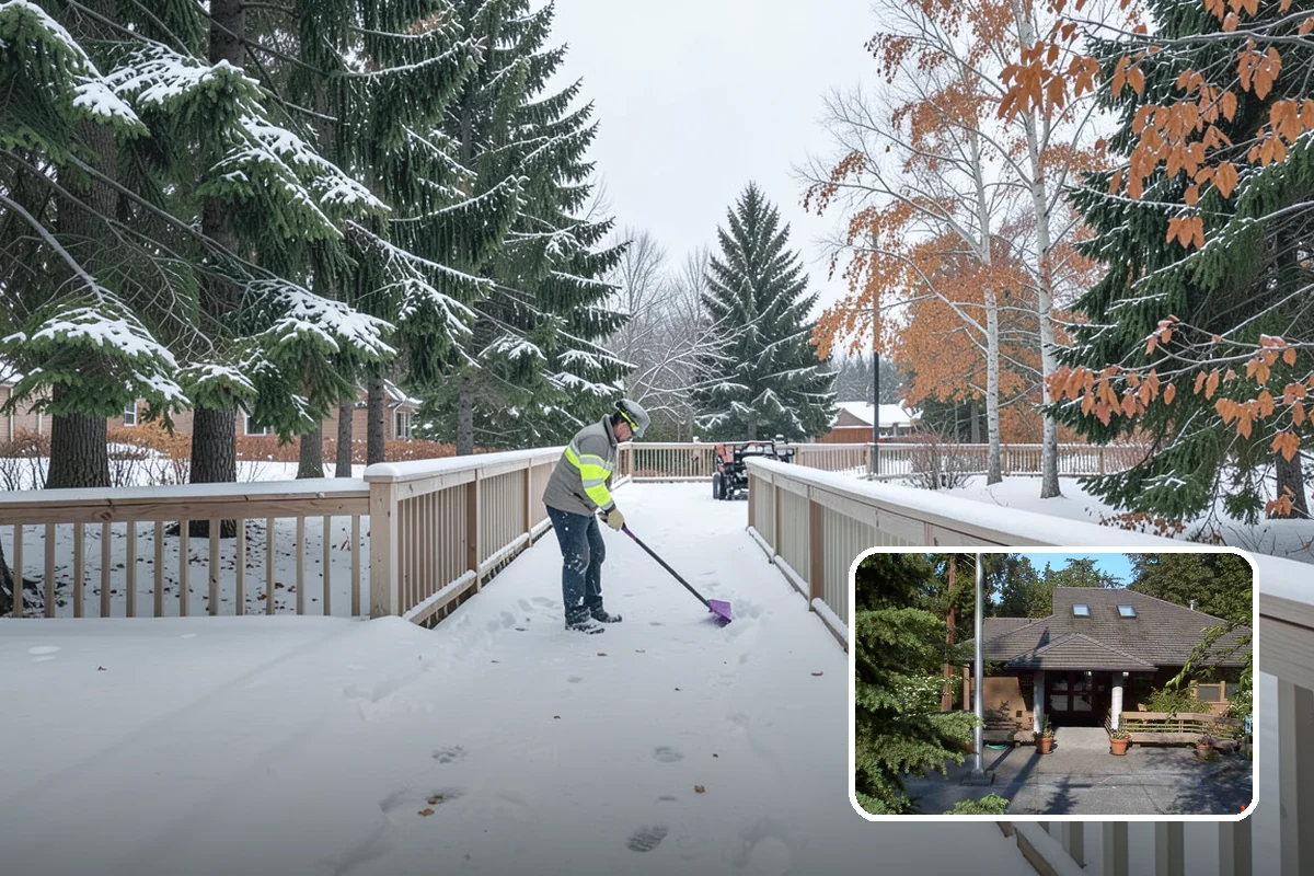 Seasonal Snow Removal in Yarrow Point, King County, WA - Locks in one price for the entire winter