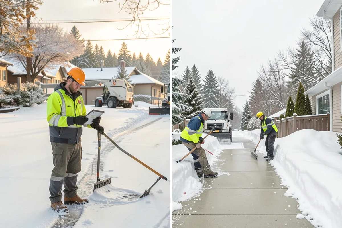 Seasonal Snow Removal in Yarrow Point, King County, WA - We assess your property and set the seasonal scope