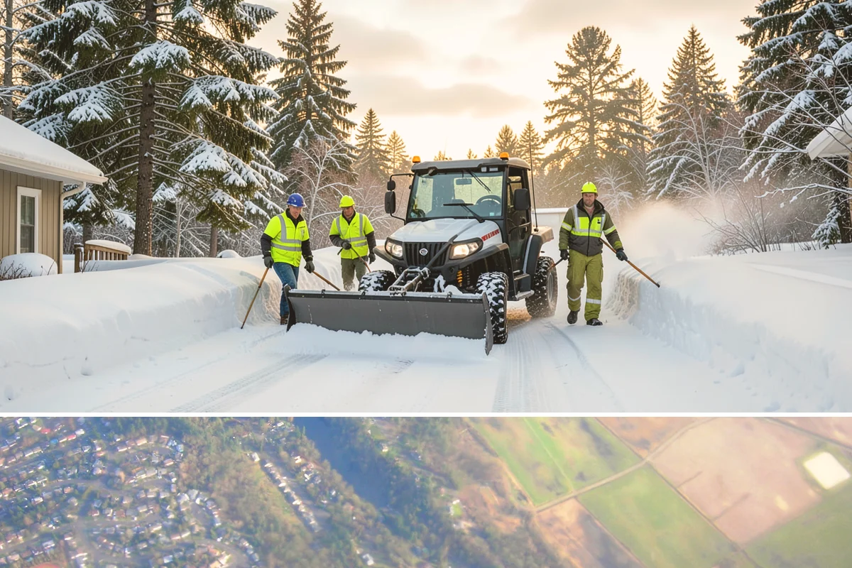 Self-Storage Facility Deicing in Algona, King County, WA - Deicing runs through winter, with added attention during freezing-rain events that glaze the facility's exposed drive aisles...